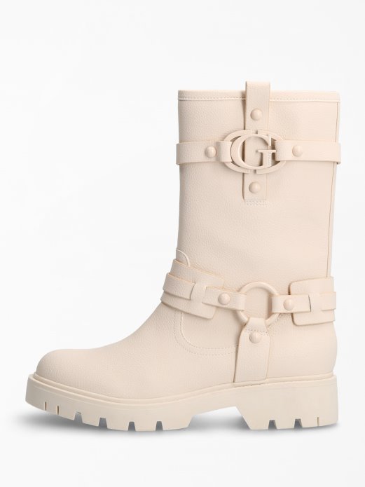 Guess Shopping Bijela Multi Randa \g\ Logo čizma