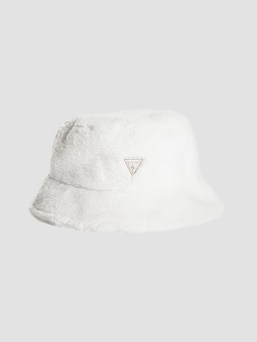 Guess Shopping Bijela Sherpa Bucket Hat