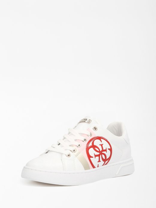 Guess Shopping Bijele Reata 4g Tenisice S Logotipom