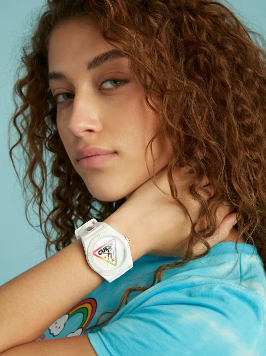 Guess Shopping Bijeli Analogni Sat