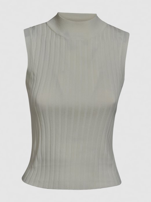 Guess Shopping Bijeli Pulover S Kornjačevim Ovratnikom