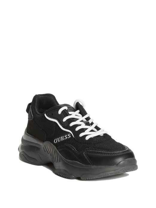 Guess Shopping Black1 Knolls Jednobojne Tenisice