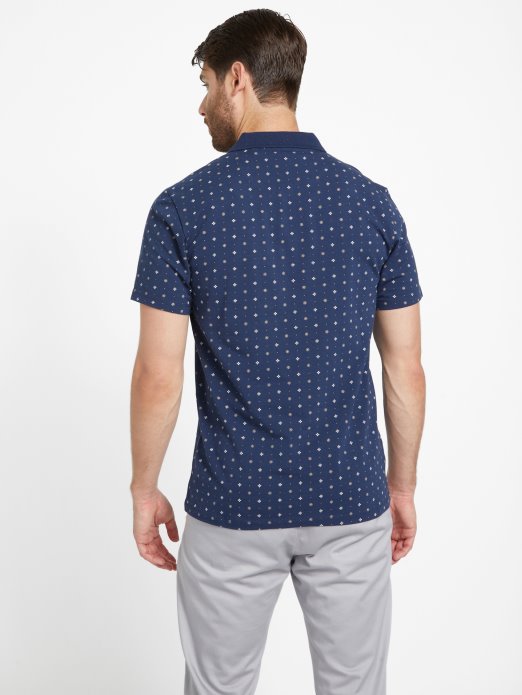 Guess Shopping Blackened Blue Eko Ira Polo