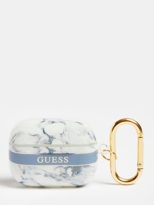 Guess Shopping Blue Airpods Pro Marble Case