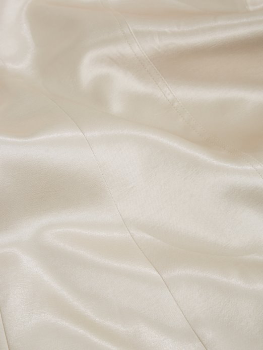 Guess Shopping Brisilda Satenske Hlače Pearl Oyster