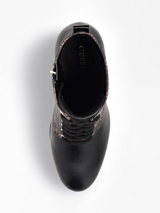 Guess Shopping Brown Bills 4g Peony Logo Niske čizme