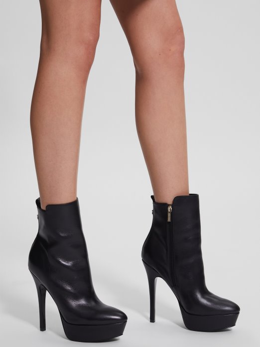 Guess Shopping Caddy čizma S Platformom Crna 001