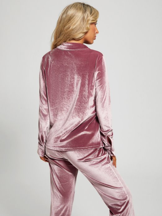 Guess Shopping Cate Pidžama Set Vineyard Purple A464