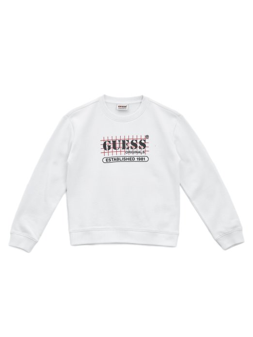 Guess Shopping Centar Originals Logo Trenirka (2-14) čisto Bijela