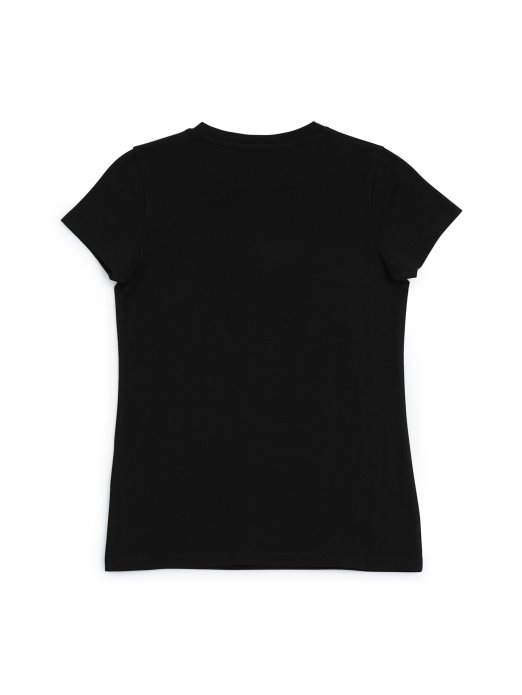 Guess Shopping Crna Eko Lourdes Majica S Logotipom (7-14)