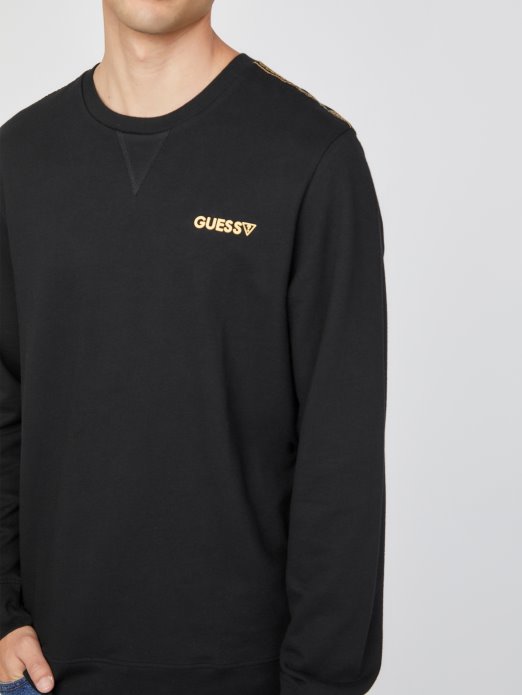 Guess Shopping Crna Eko Majica Dugih Rukava