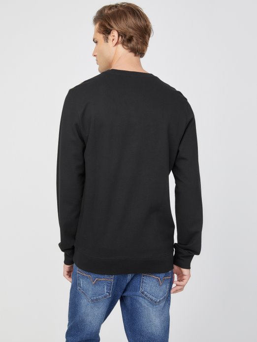 Guess Shopping Crna Eko Majica Dugih Rukava