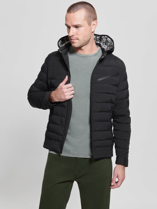 Guess Shopping Crna Eko Rastezljiva Jakna