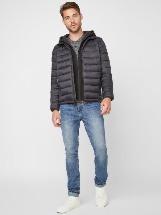 Guess Shopping Crna Hampton Pufer Jakna