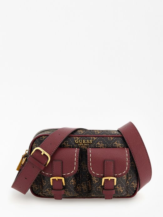 Guess Shopping Crna No Limit 4g Logo Mini Torba Preko Ramena