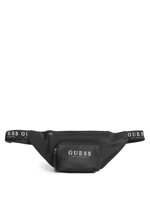 Guess Shopping Crna Traka S Logotipom Fanny Pack