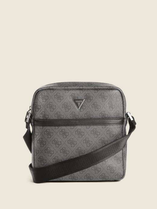 Guess Shopping Crna Vezzola Pametna Majica S Patentnim Zatvaračem četvrtasti Crossbody