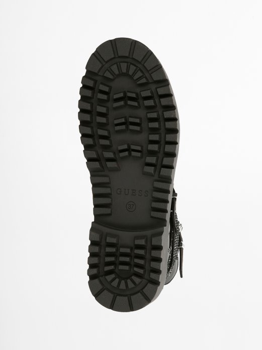 Guess Shopping Crne Gležnjače Od Kamenčića Ornina