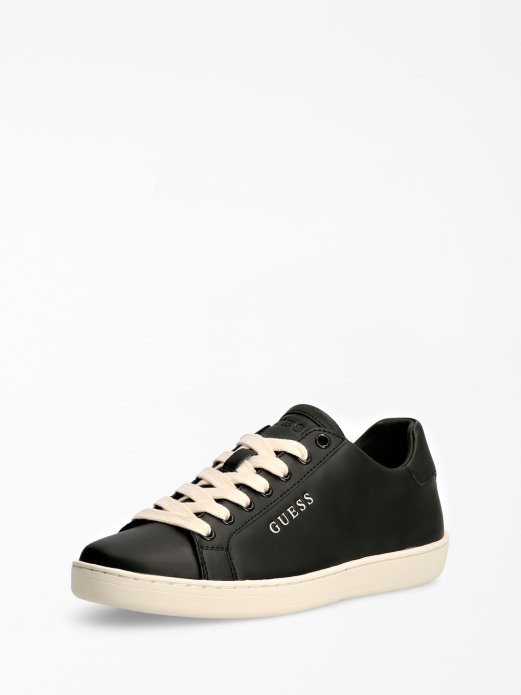 Guess Shopping Crne Rosalia Tenisice Od Prave Kože