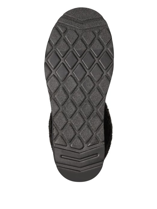 Guess Shopping Crne Svjetlucave čizme Od Umjetnog Striže