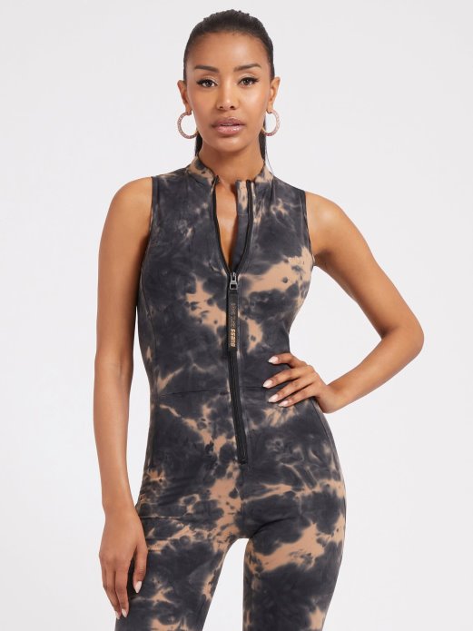 Guess Shopping Crni Kombinezon Na Vezanje