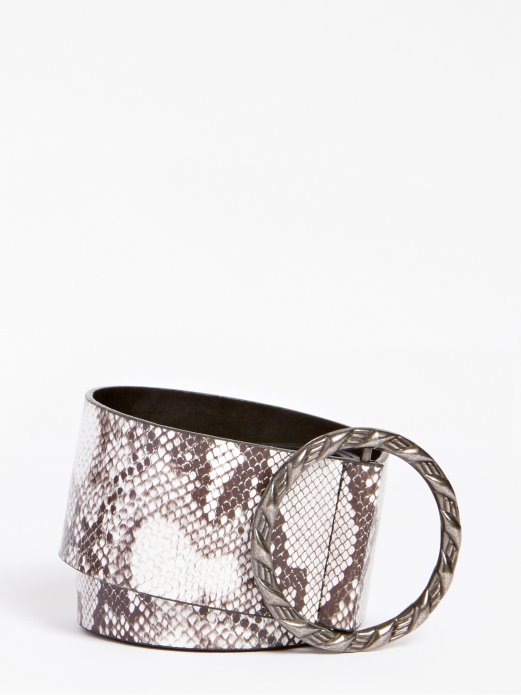 Guess Shopping Crni Multi Reverzibilni Remen