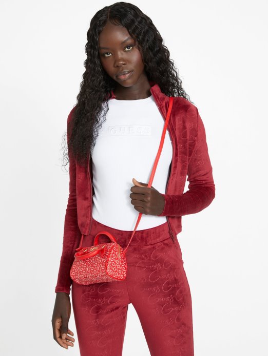 Guess Shopping Crveni Logo Kylee Mini Torba