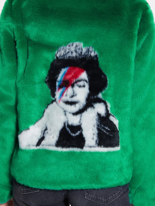 Guess Shopping Dafne Jakne Od Umjetnog Krzna Valley Green