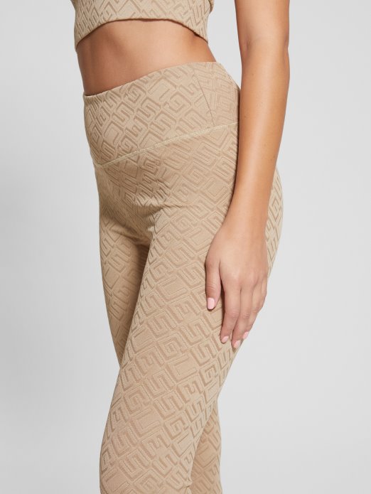 Guess Shopping Dana Logo Tajice G-reljefna Termalna Glina