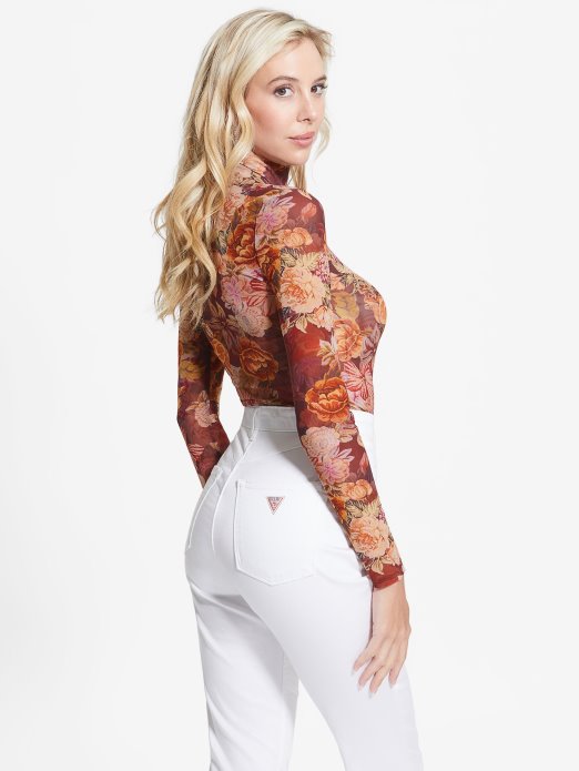 Guess Shopping Digitalne Cipele Pehar Eko Komora Printed Top