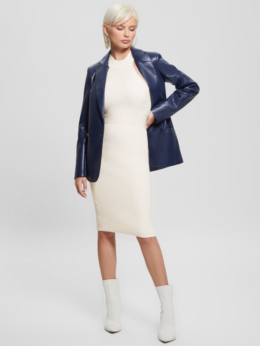 Guess Shopping Dove Bijela Eko Janice Haljina