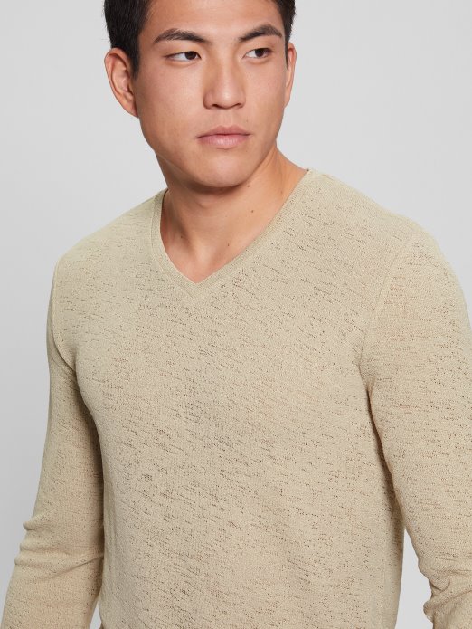 Guess Shopping Dugih Rukava Gaze Tee Cemento