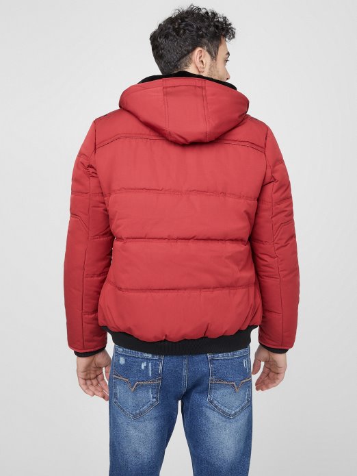 Guess Shopping Duncan Jakna Ragbi Crvena