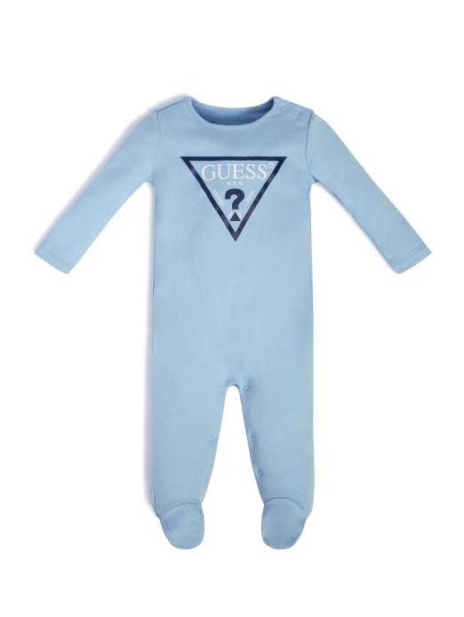 Guess Shopping Eco Core Tijelo S Logotipom (3-12m) Mat Plava