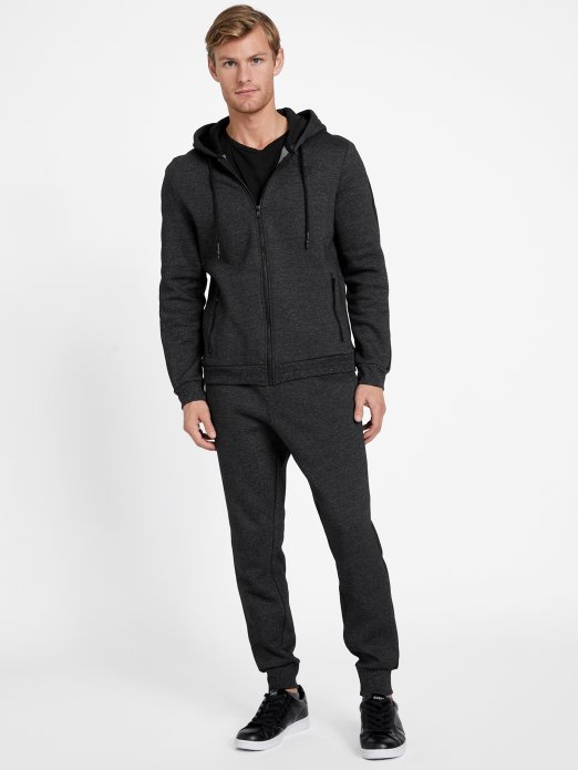 Guess Shopping Edel Majica S Patentnim Zatvaračem Jet Crna