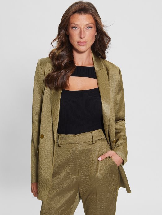 Guess Shopping Eko Adriana Blazer Warm Desert Multi