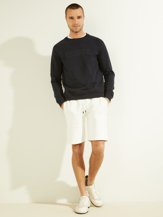 Guess Shopping Eko Aldwin Kratke Hlače Blanc/scuffy