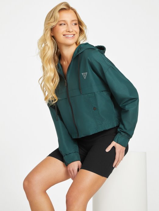 Guess Shopping Eko Aleck Vjetrovka Od Tamnog žada