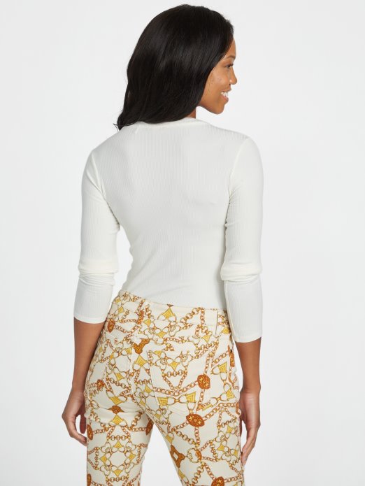 Guess Shopping Eko Delia Top Dove White