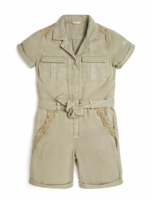 Guess Shopping Eko Hlače Od čipke (7-14) Lagana Matcha