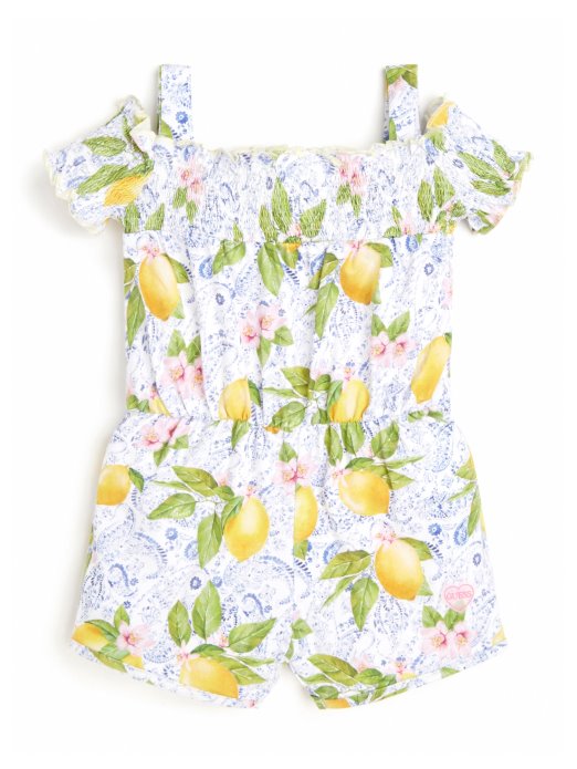 lemon foliage print