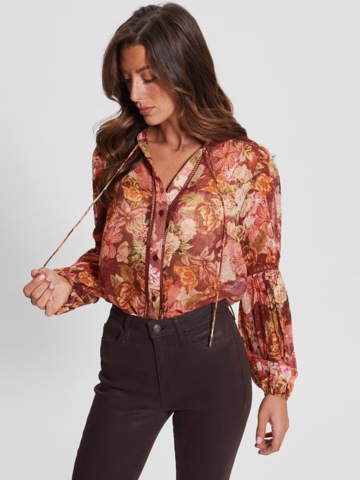 Guess Shopping Eko Josette Top Digitalni Otisak Tapiserije Ma