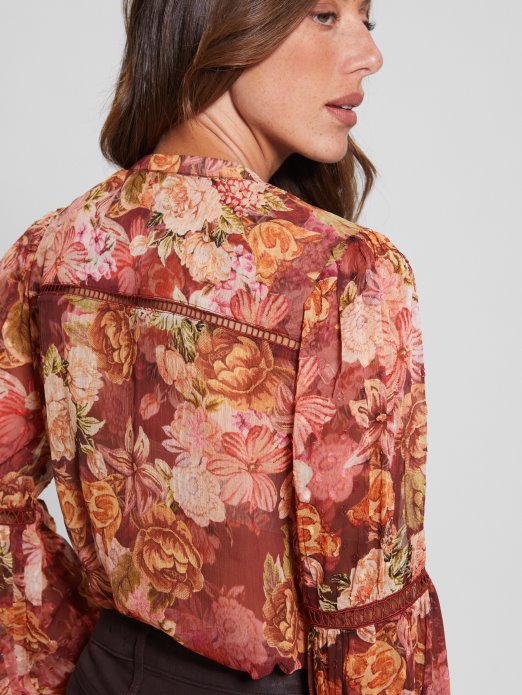 Guess Shopping Eko Josette Top Digitalni Otisak Tapiserije Ma