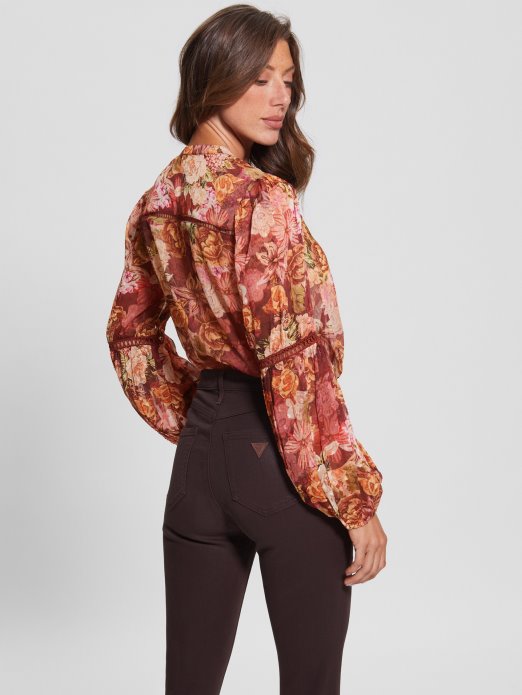 Guess Shopping Eko Josette Top Digitalni Otisak Tapiserije Ma