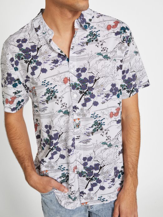 Guess Shopping Eko Kai šumska Košulja čisto Bijela