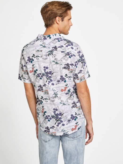 Guess Shopping Eko Kai šumska Košulja čisto Bijela