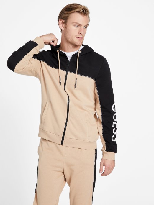 Guess Shopping Eko Marcell Hoodie S Patentnim Zatvaračem G118