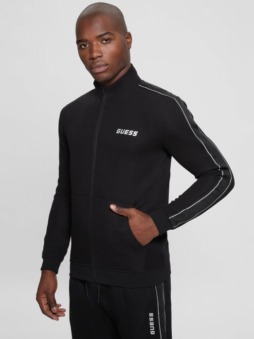 Guess Shopping Eko Mickey Trenirka S Patentnim Zatvaračem Crna