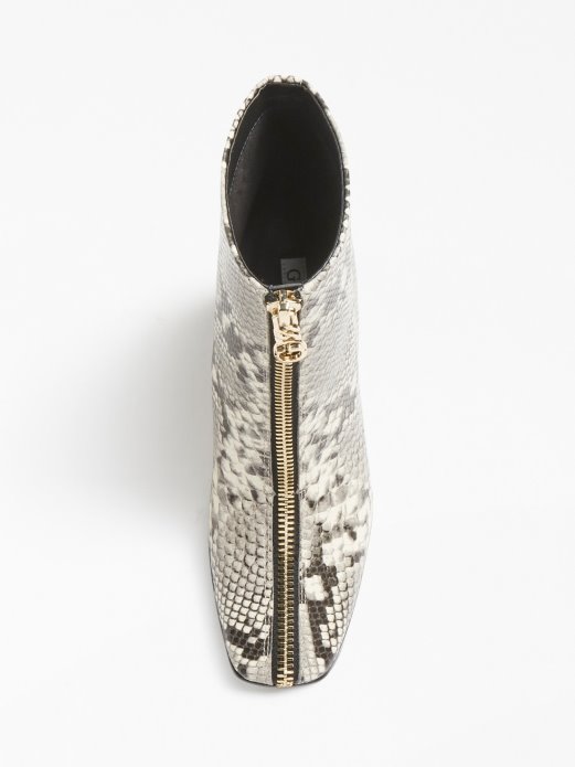 Guess Shopping Ellese Croc Print Bootie Višebojni Uzorak