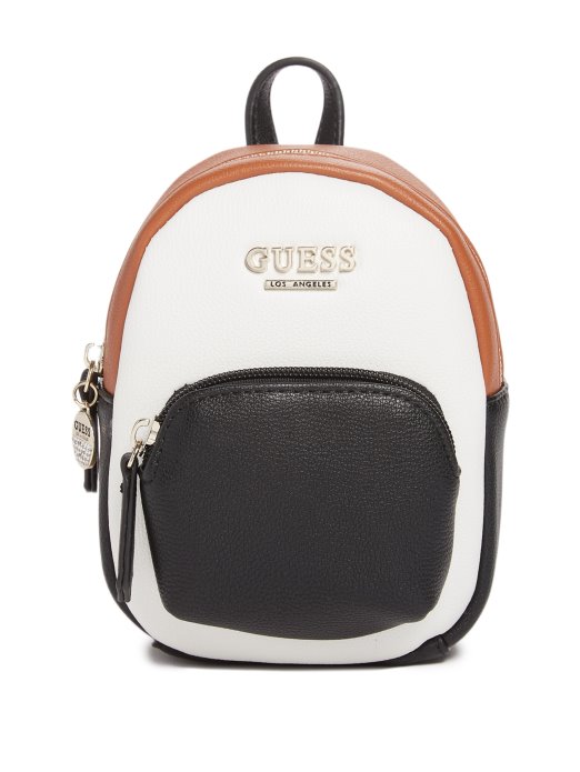 Guess Shopping Evan Mini Color-block Ruksak Tan